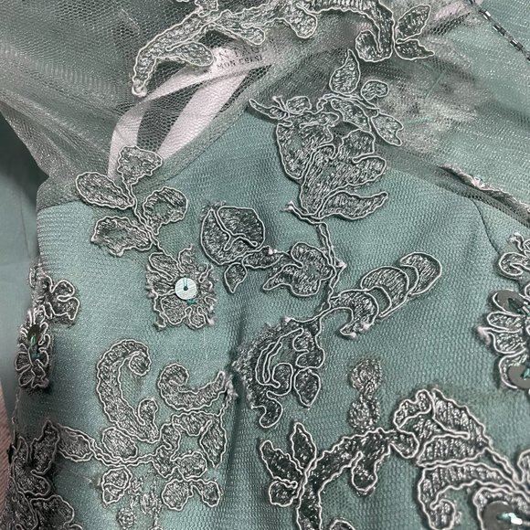 Montage by Mon Cheri 114911 Loden Green Mother of the Bride Dress - Picture 10 of 13